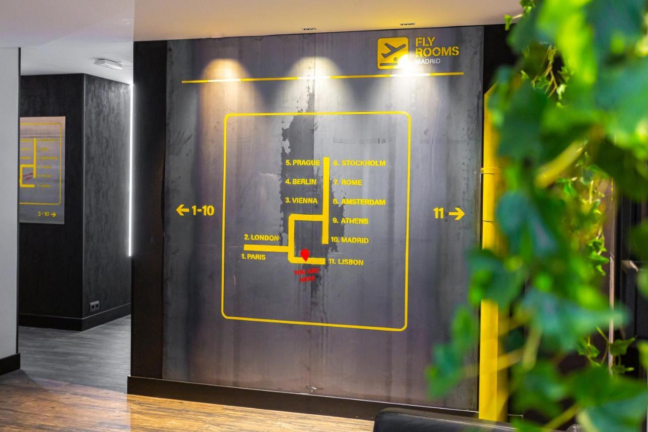 Fly Rooms Madrid Airport Extérieur photo